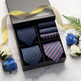 3PCS Tie & Pocket Square Set - 12