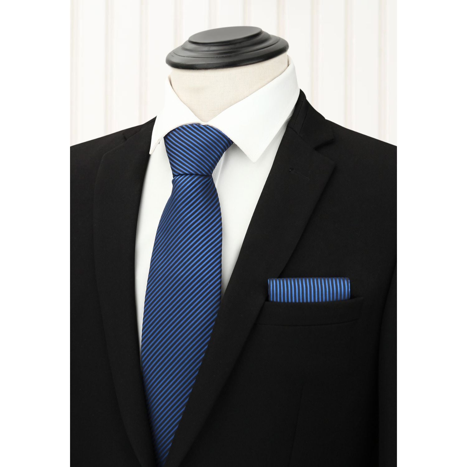 3PCS Tie & Pocket Square Set - T3-12 Christmas Gifts for Men