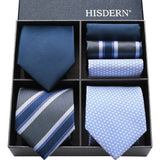 3PCS Tie & Pocket Square Set - 21