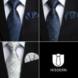 3PCS Tie & Pocket Square Set - 21