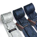 3PCS Tie & Pocket Square Set - 21