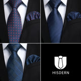 3PCS Tie & Pocket Square Set - 25