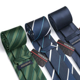 3PCS Tie & Pocket Square Set - 23