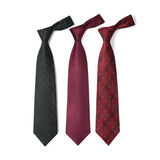 3PCS Tie & Pocket Square Set - 3HT-0S