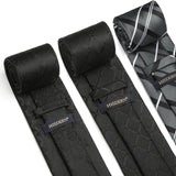 3PCS Tie & Pocket Square Set - T3-08