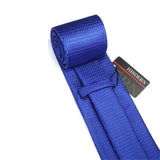 Men's Plaid Tie Handkerchief Set - 02-ROYAL BLUE
