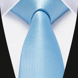 Solid 2.4' Skinny Formal Tie - LIGHT BLUE