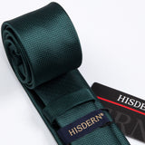 Solid 2.4' Skinny Formal Tie - DARK GREEN