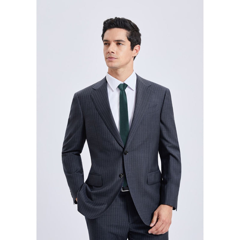 Solid 2.4' Skinny Formal Tie - DARK GREEN