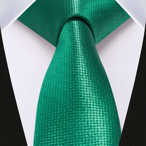 Solid 2.4' Skinny Formal Tie - GREEN