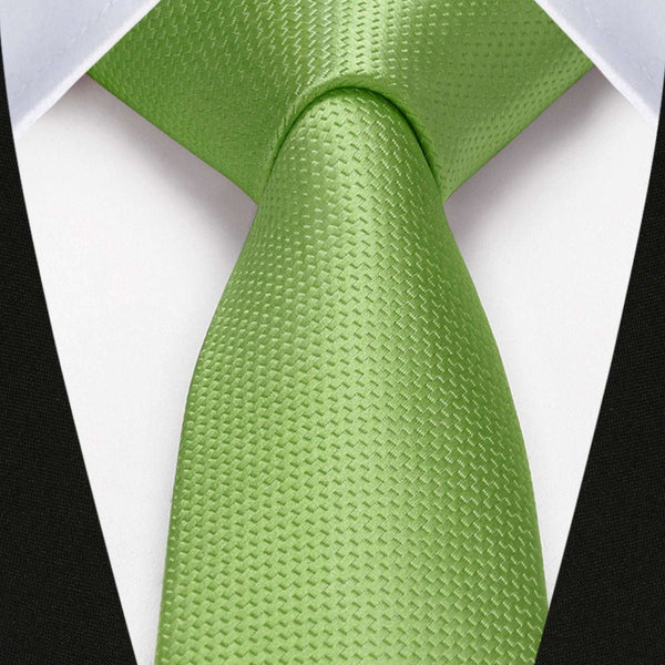 Solid 2.4' Skinny Formal Tie - C-SAGE GREEN DARK