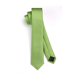 Solid 2.4' Skinny Formal Tie - C-SAGE GREEN DARK