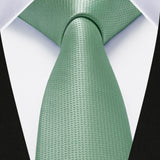 Solid 2.4' Skinny Formal Tie - DARK GREEN-02