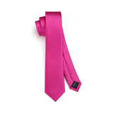 Solid 2.4' Skinny Formal Tie - A-HOT PINK