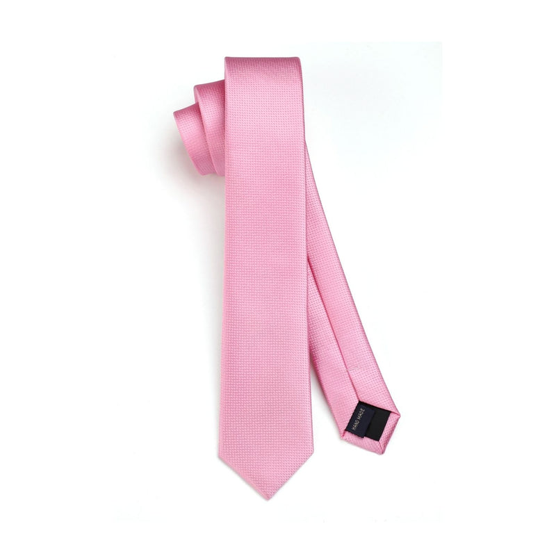 Solid 2.4' Skinny Formal Tie - D-PINK-01