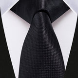 Solid 2.4' Skinny Formal Tie - BLACK