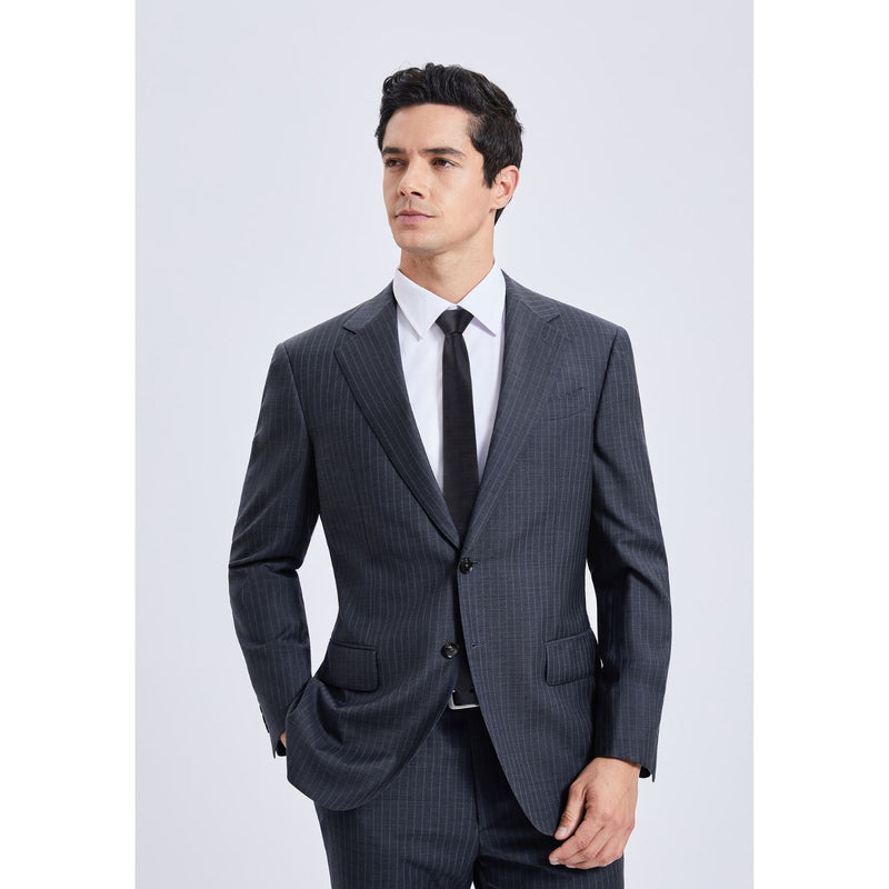 Solid 2.4' Skinny Formal Tie - BLACK