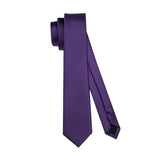 Solid 2.4' Skinny Formal Tie - PURPLE