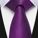 Solid 2.4' Skinny Formal Tie - BERRY PURPLE-01