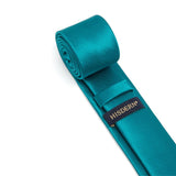 Solid 2.4' Skinny Formal Tie - AQUA BLUE