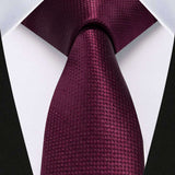 Solid 2.4' Skinny Formal Tie - BURGUNDY