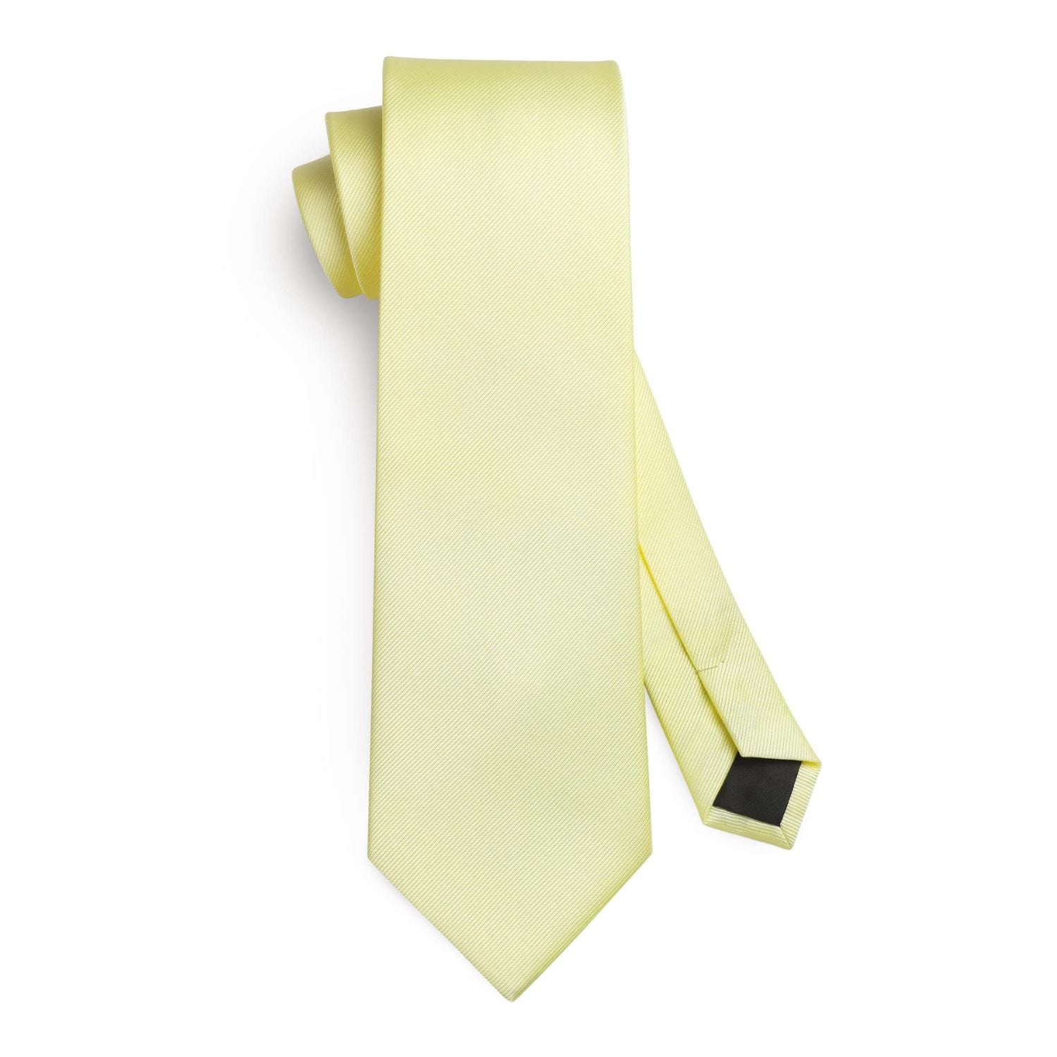 Hisdern Yellow Striped Wedding Accessories Set With Clip