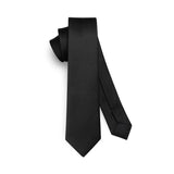 Solid 2.17'' Skinny Formal Tie - 05-BLACK