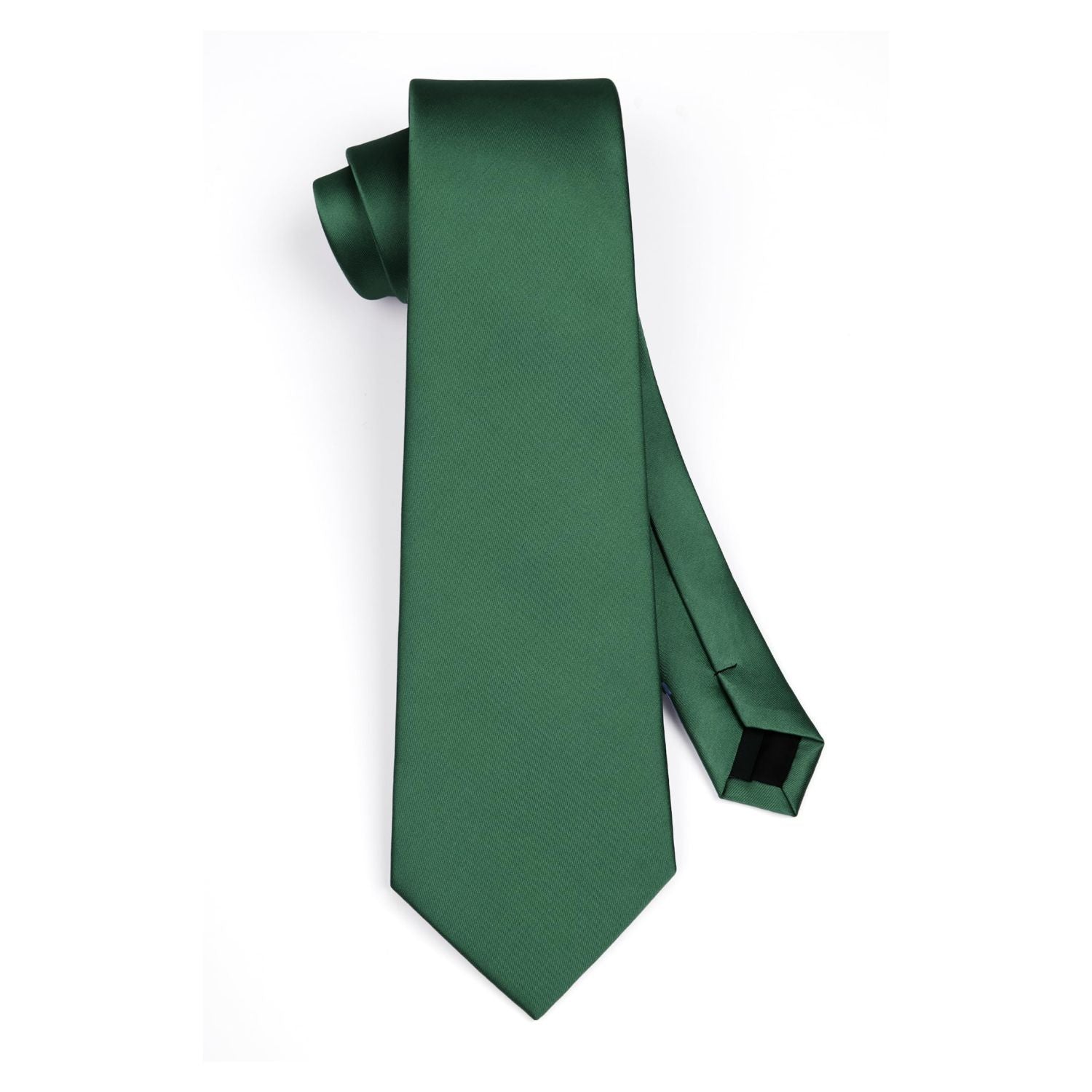 Solid Tie Handkerchief Clip - MATTE GREEN