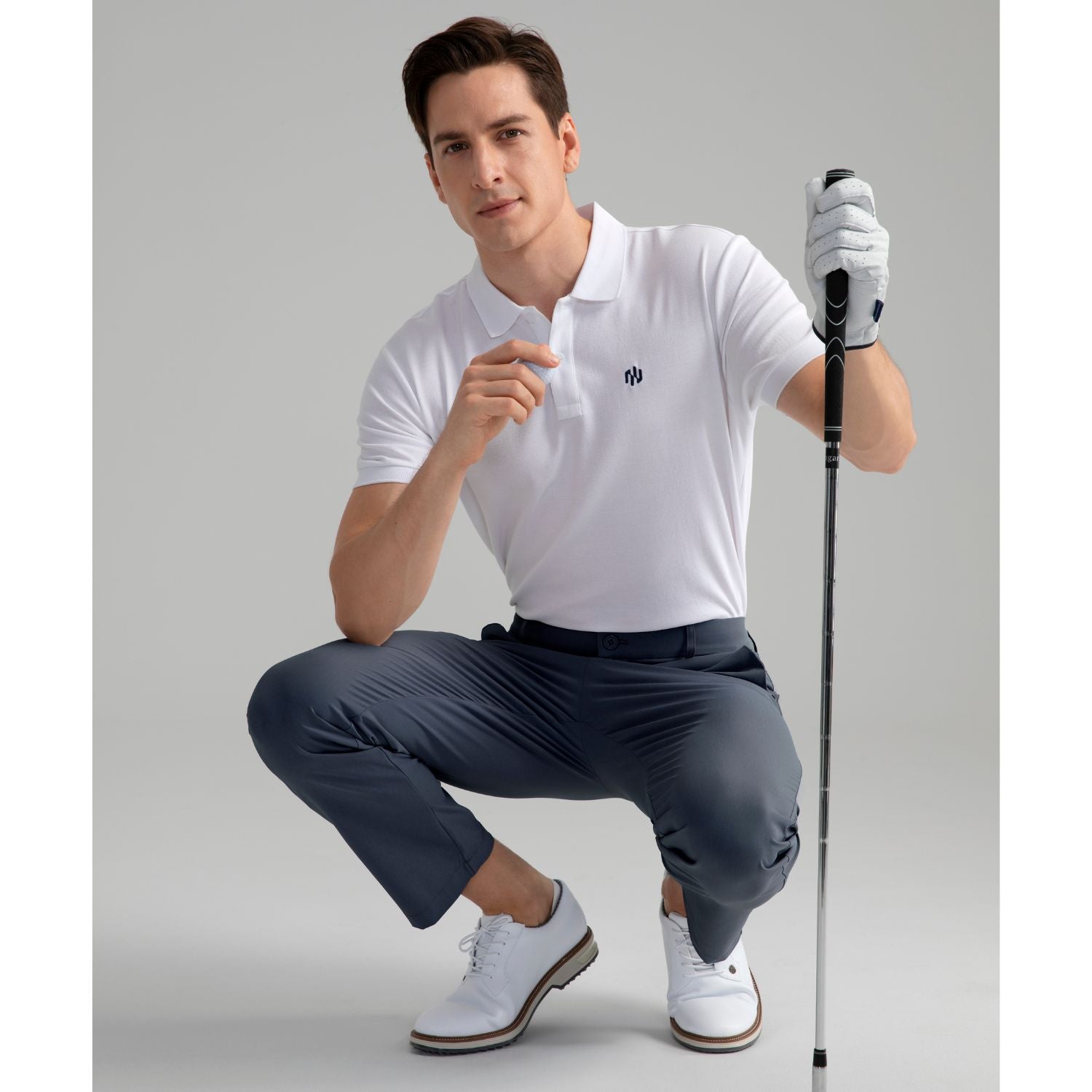 Hisdern Flex 709 Pro+ Men‘s Golf Pants Stretch Lightweight for Casual