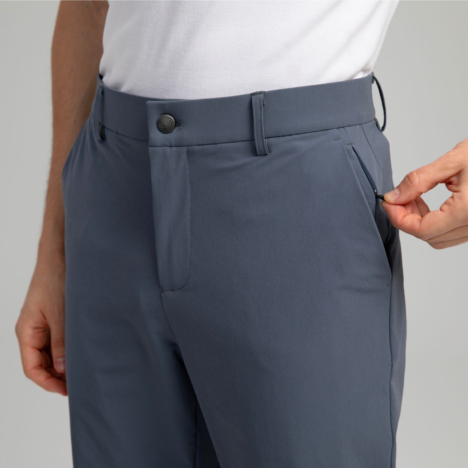 Hisdern Flex 709 Pro+ Men‘s Golf Pants Stretch Lightweight for Casual