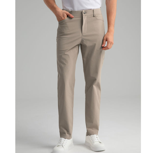 Hisdern Flex 503 Men‘s Golf Pants Slim Fit Stretch for Business Casual