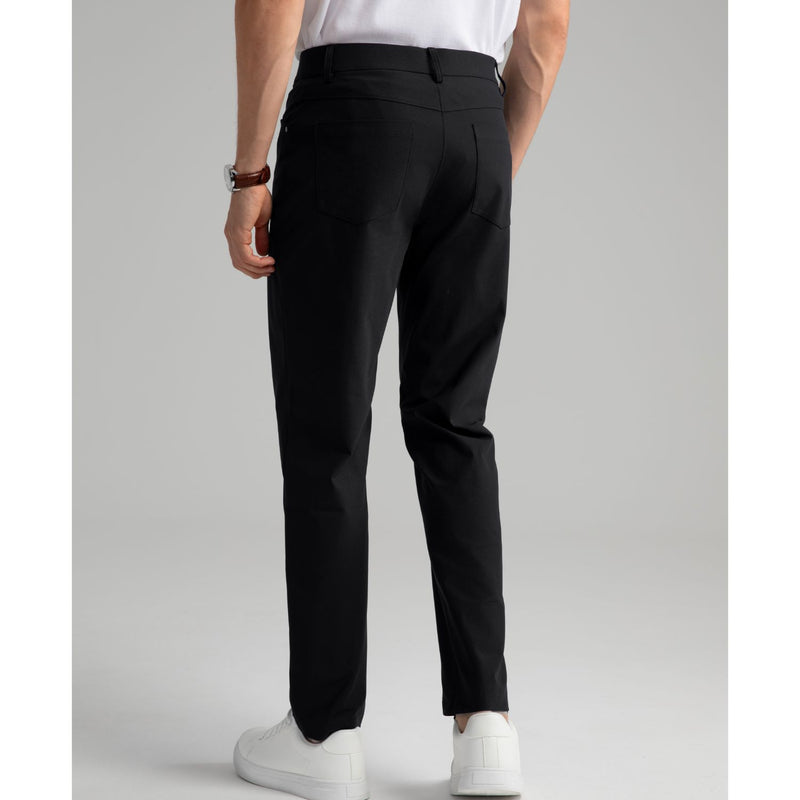 Hisdern Flex Men‘s Golf Pants Slim Fit Stretch for Business Casual
