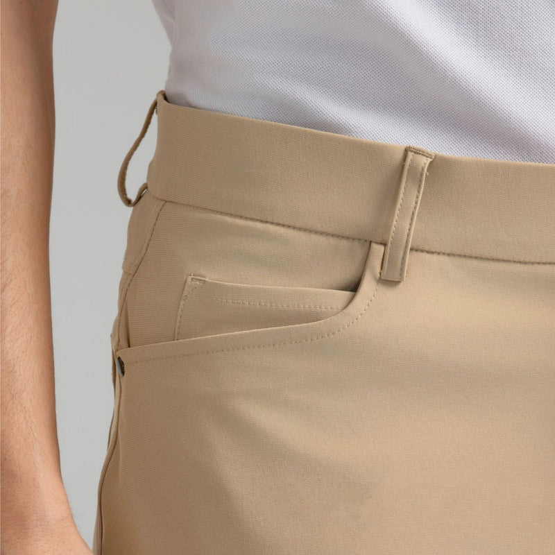 Hisdern Flex Men's Golf Pants Slim Fit Stretch for Business Casual