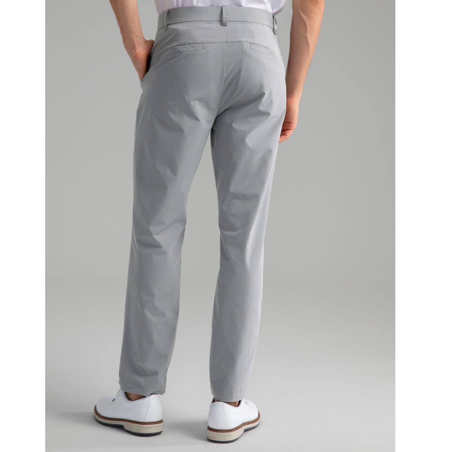 Hisdern Flex 301 Men's Golf Pants Classic Fit Stretch Dress Pants for