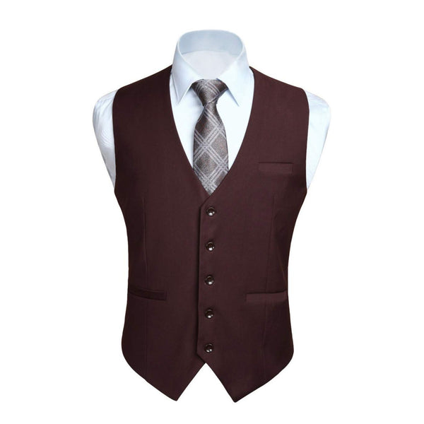 Formal Suit Vest - BROWN