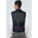 Gothic Lapel Party Vest for Men - PINK-9