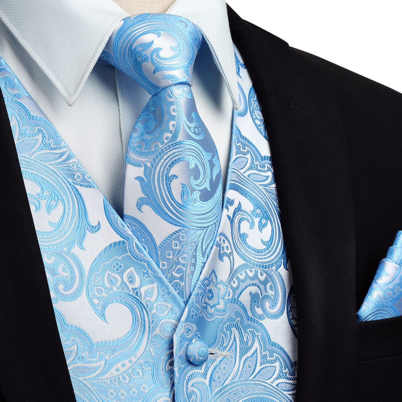 suit vest and tie set