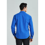 Men's Dress Shirt with Pocket - ROYAL BLUE