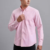 Men's Dress Shirt with Pocket - PINK