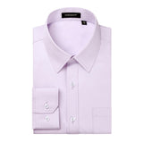 Men's Dress Shirt with Pocket - LAVENDER