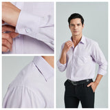 Men's Dress Shirt with Pocket - LAVENDER