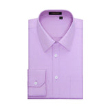 Men's Dress Shirt with Pocket - LAVENDER