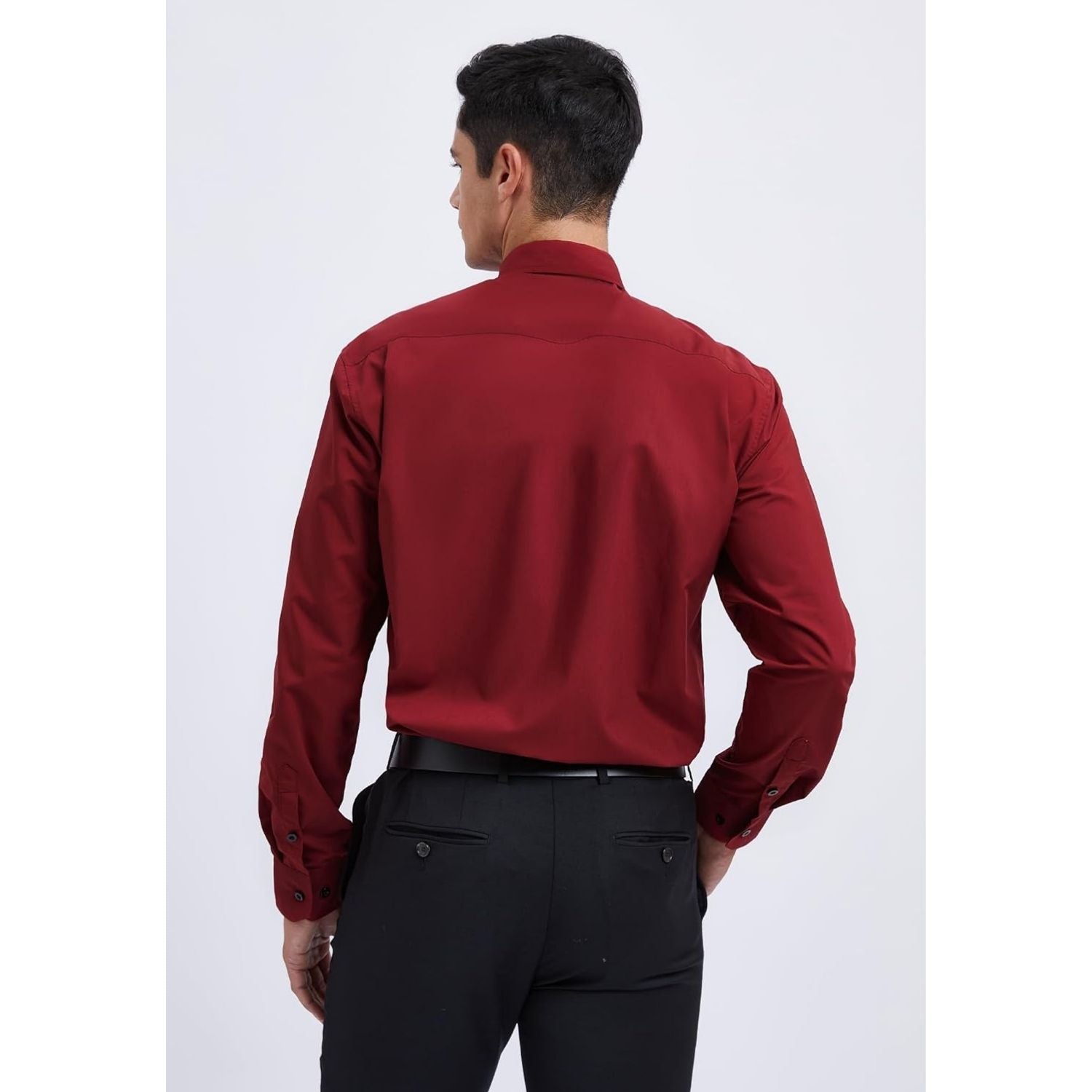 tie combination with maroon shirt