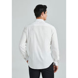 Men's Dress Shirt with Pocket - WHITE