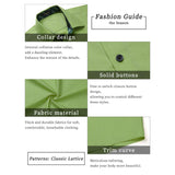 Solid Tie Handkerchief Set - B1-GREEN3