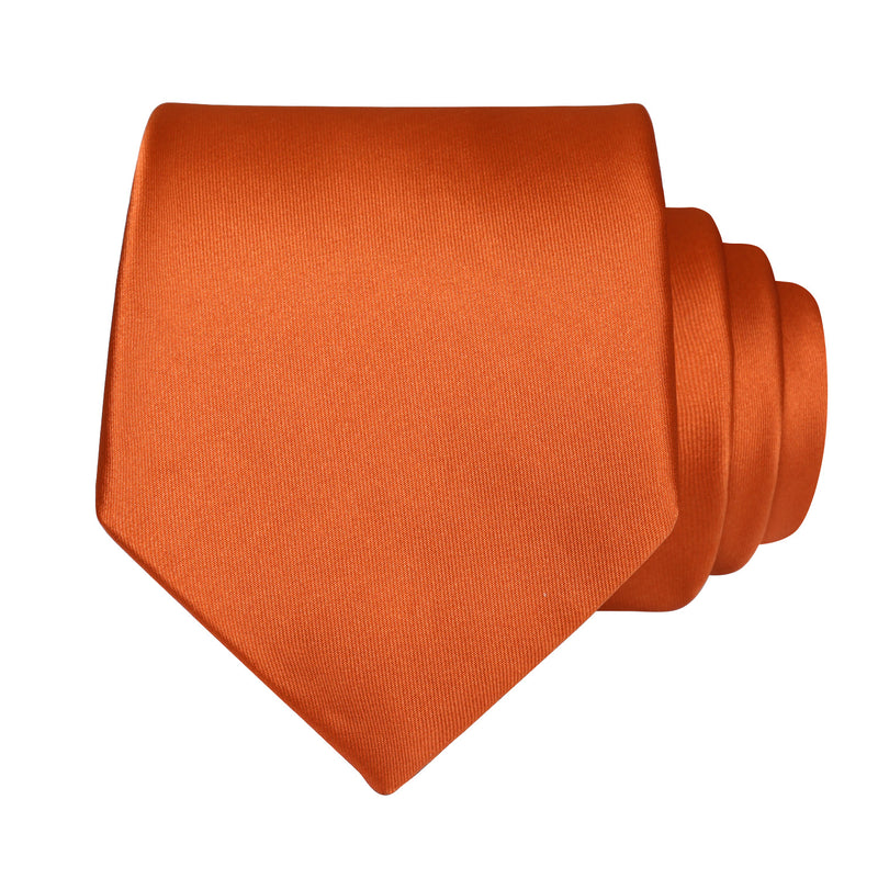 Solid Tie Handkerchief Set - A1-HOT PINK