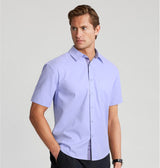 Men's Short Sleeve with Pocket - A1-PURPLE 