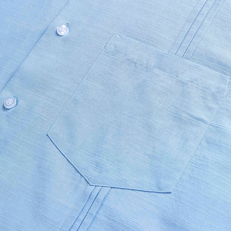 Men's Short Sleeve with Pocket - Z-BLUE 