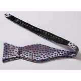 Floral Bow Tie & Pocket Square - BLUE/RED