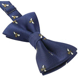 Animal Pre-Tied Bow Tie for Boy - NAVY BLUE/BEE